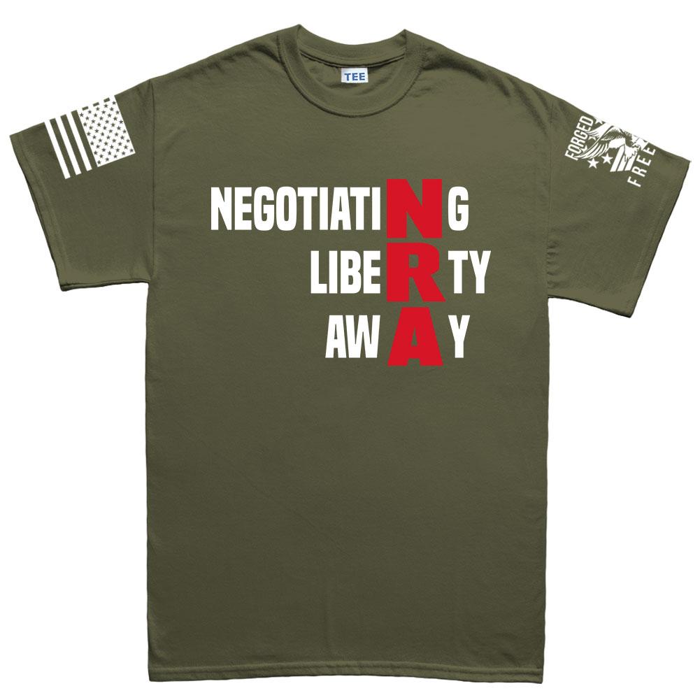 Negotiating Liberty Away Men's T-shirt Style001