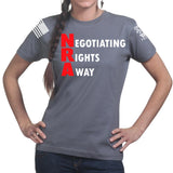 Negotiating Rights Away Ladies T-shirt Style001