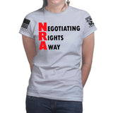 Negotiating Rights Away Ladies T-shirt Style001