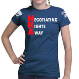 Negotiating Rights Away Ladies T-shirt Style001