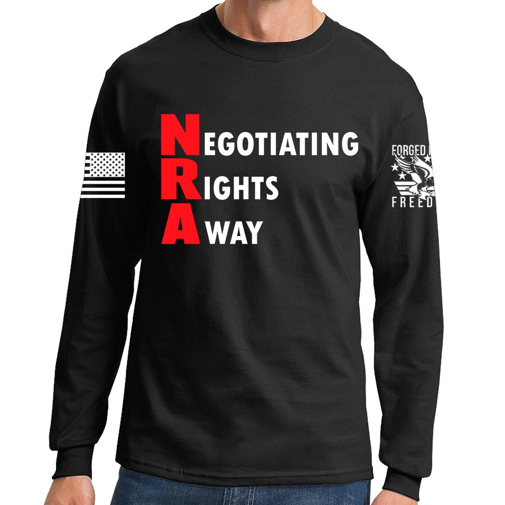 Negotiating Rights Away Long Sleeve T-shirt Style001