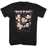 Nsync - Heads - Short Sleeve - Adult - T-Shirt