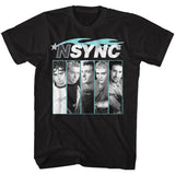 Nsync - Blue Flame - Short Sleeve - Adult - T-Shirt