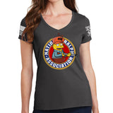 Ladies National Ralph Association V-Neck T-shirt Style001