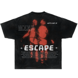 Neniom Escape Together Garment-Dyed Tee Streetwear Y2K
