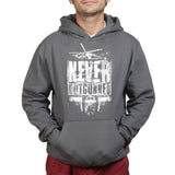 Unisex Never Outgunned Hoodie Style001