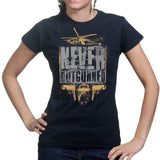 Ladies Never Outgunned T-shirt Style001