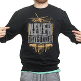 Unisex Never Outgunned Sweatshirt Style001
