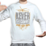 Unisex Never Outgunned Sweatshirt Style001