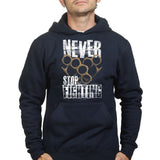 Unisex Never Stop Fighting Hoodie