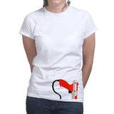 Ladies Gaming Gun T-shirt Style001