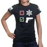 No Snowflakes Ladies T-shirt