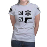 No Snowflakes Ladies T-shirt