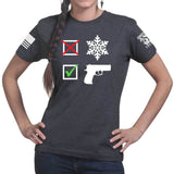 No Snowflakes Ladies T-shirt Style001