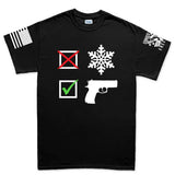 No Snowflakes Mens T-shirt