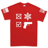 No Snowflakes Mens T-shirt Style001