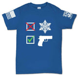 No Snowflakes Mens T-shirt Style001