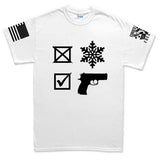 No Snowflakes Mens T-shirt Style001