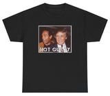 Not Guilty Donald Trump OJ Simpson Tee