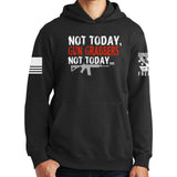 Not Today Gun Grabbers Hoodie Style001