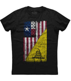 Don't Tread On Me Texas Flag T-Shirt (O)