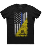 Don't Tread On Me Flag T-Shirt (O)