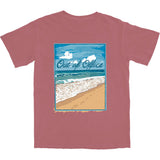 OOO Beach Painting T Shirt
