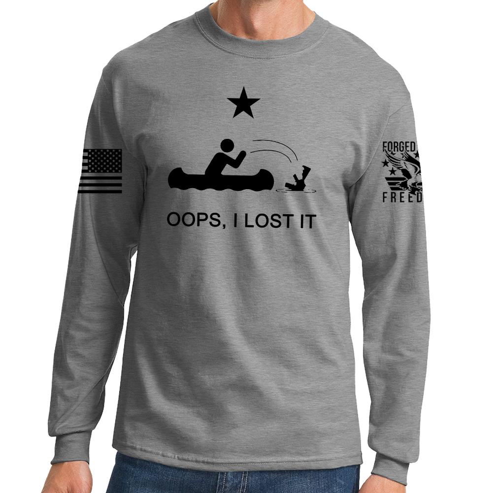 Oops I Lost It Long Sleeve T-shirt Style001