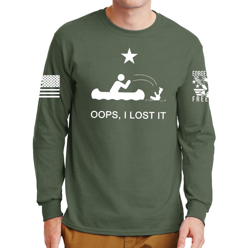 Oops I Lost It Long Sleeve T-shirt Style001
