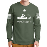 Oops I Lost It Long Sleeve T-shirt Style001