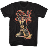 Ozzy Osbourne - Red Lightning - Officially Licensed - Adult Short Sleeve T-Shirt