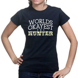 World's Okayest Hunter Ladies T-shirt Style001