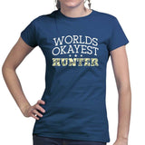 World's Okayest Hunter Ladies T-shirt Style001