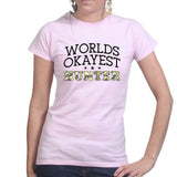 World's Okayest Hunter Ladies T-shirt Style001
