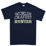 World's Okayest Hunter Men's T-shirt Style001