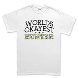 World's Okayest Hunter Men's T-shirt Style001