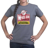 Ladies Old Fashioned Revolvers T-shirt Style001