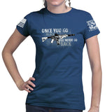 Once You Go Black Ladies T-shirt