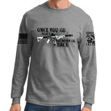 Once You Go Black Long Sleeve T-shirt