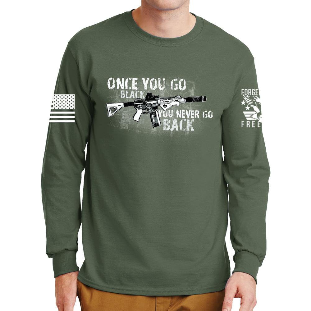 Once You Go Black Long Sleeve T-shirt