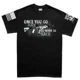 Once You Go Black Men's T-shirt Style001
