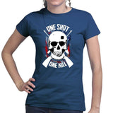 One Shot One Kill Ladies T-shirt Style001