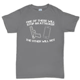 How To Stop An Attacker Men's T-shirt