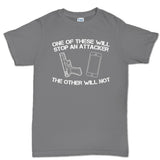 How To Stop An Attacker Men's T-shirt Style001