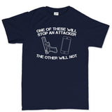 How To Stop An Attacker Men's T-shirt