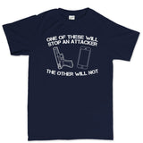 How To Stop An Attacker Men's T-shirt Style001