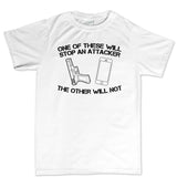 How To Stop An Attacker Men's T-shirt Style001