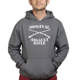 Original Assault Rifle Mens Hoodie