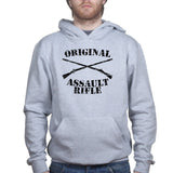 Original Assault Rifle Mens Hoodie
