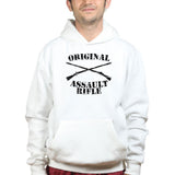 Original Assault Rifle Mens Hoodie